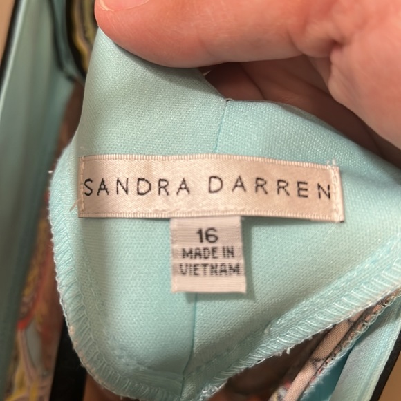 Almost new! Size 16 Sandra Darren dress - Picture 6 of 6